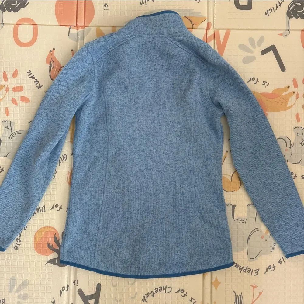 L.L.Bean Sweater Fleece Full-Zip Jacket Small Tall - Picture 10 of 10